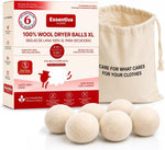 Wool Dryer Balls XL 6 Balls in 1 Pack Reusable | Non Toxic | Anti Static thumbnail 1