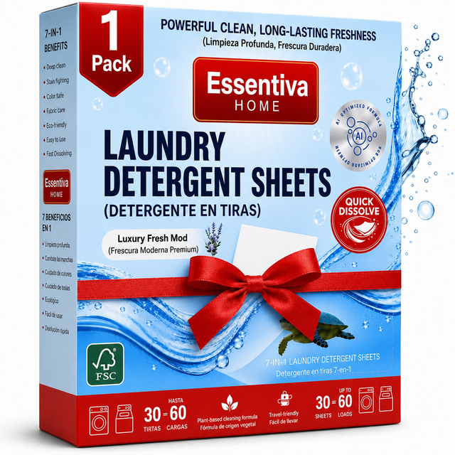 Detergent Sheets Luxury Fresh Mist