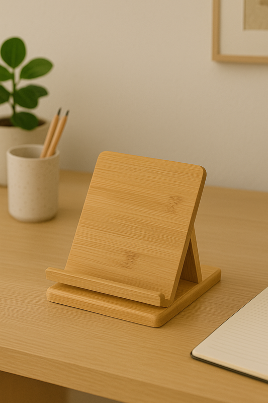 Bamboo Ipad holder