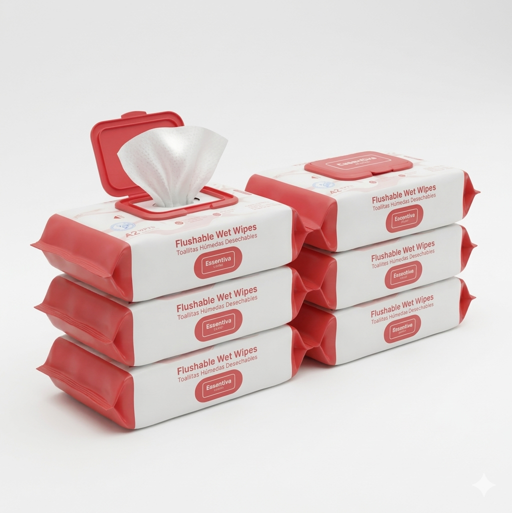 Flushable Wet Wipes