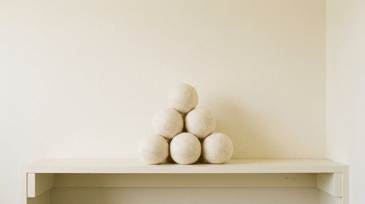 Six wool balls